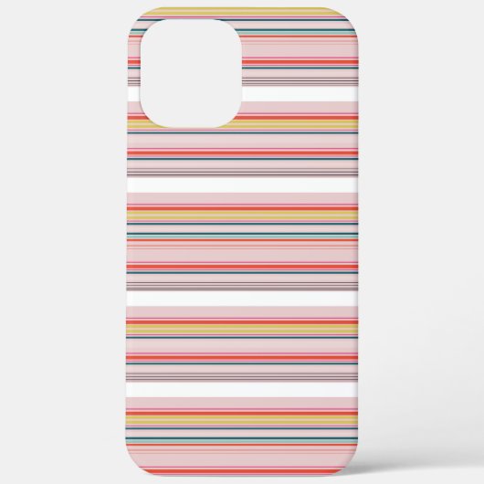 Mooie moderne kleurrijke strepen Case-Mate iPhone case (Achterkant)