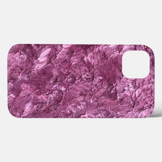 Mooie moderne olieverf textuur vloeistof Abstract Case-Mate iPhone Case (Achterkant (horizontaal))