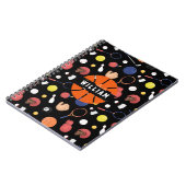 Mooie Moderne Sport Kampioen Aangepaste Kinderen Z Notitieboek (Linkerzijde)