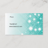 Mooie moderne technologie visitekaartje (Achterkant)