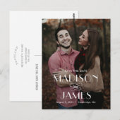 Mooie moderne Unie sparen het Briefkaart van de Da (Voorkant / Achterkant)