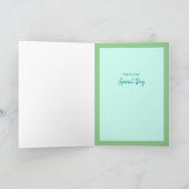 Mooie, moderne ventilatorkaart kaart (Binnen)