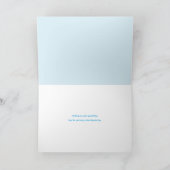 Mooie, moderne ventilatorventilator, Trendy Birthd Kaart (Binnen)