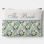 Mooie Moderne Witte Bloemen en Bessen Etui (Voorkant)