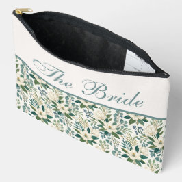Mooie Moderne Witte Bloemen en Bessen Etui
