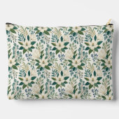 Mooie Moderne Witte Bloemen en Bessen Etui (Achterkant)