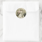 Mooie Modes van 1859 Ronde Sticker (Tas)