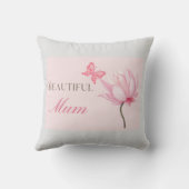 Mooie moeder, attent cadeau voor moeders kussen (Achterkant)