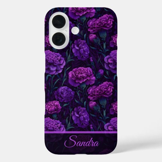 Mooie Moeder Cadeaus Anjer Op Maat Gemaakt Case-Mate iPhone Case (Achterkant)