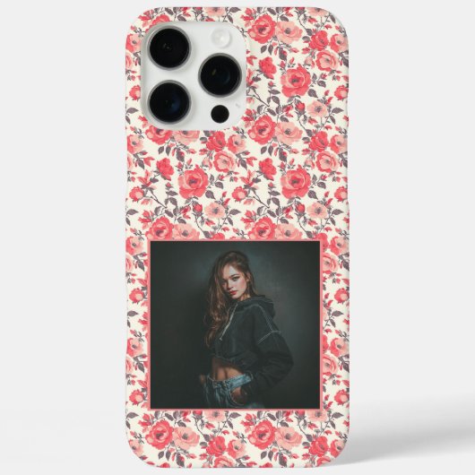 Mooie Moeder Cadeaus Roos Bloem Foto Case-Mate iPhone Case (Achterkant)