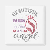 Mooie moeder is een engel magneet (Voorkant)