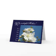 Mooie moeder Kaarten dank je moeder houdt van je