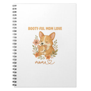 Mooie Moeder Liefde Corgi Moederdag Notitieboek