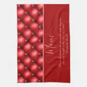 Mooie Moeder Rood Theedoek (Verticaal)