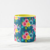 Mooie moeder tropisch bloemenparadijs mok (Midden)