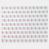 Mooie Moederdag Cadeau Fleece Deken (Voorkant (Horizontaal))