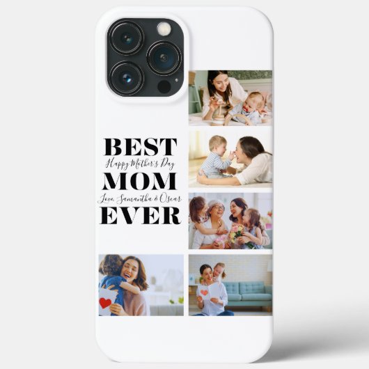 Mooie Moederdag cadeau iPhone / iPad hoesje (Achterkant)