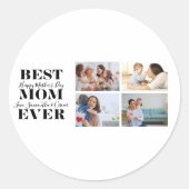 Mooie Moederdag cadeau Sticker (Voorkant)