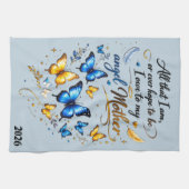 Mooie Moederdag Engel Moeder Theedoek (Horizontaal)