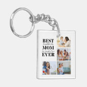 Mooie Moederdag Gift Acryl Sleutelhanger (Voorkant Links)