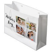 Mooie Moederdag Gift Bag Groot Cadeauzakje (Voorkant Gekanteld)