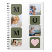 Mooie Moederdag Gift Spiral Foto Notitieboek (Voorkant)