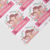 Mooie Moederdag Gift Tissue Papier (Detail)