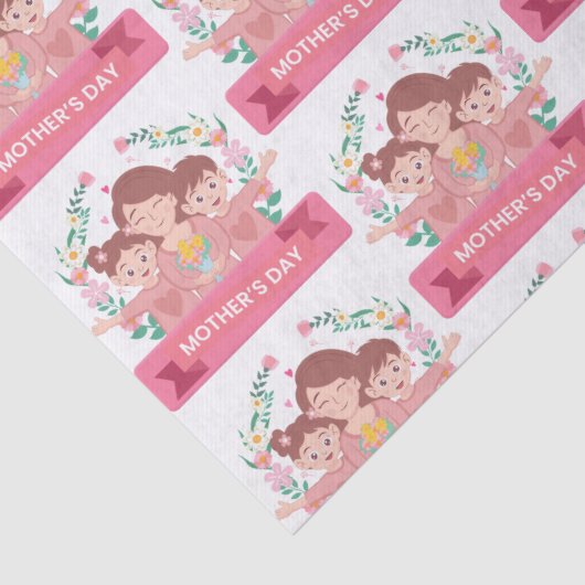 Mooie Moederdag Gift Tissue Papier (Detail)