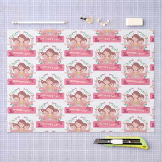 Mooie Moederdag Gift Tissue Papier (Craft)