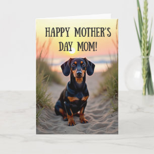 Mooie Moederdag kaart voor huisdieren