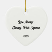 Mooie Moederdag Paarse Rozen Keramisch Ornament (Achterkant)