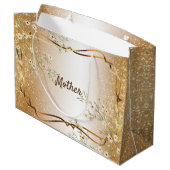 Mooie Moederdag - personaliseren Groot Cadeauzakje (Achterkant Gekanteld)