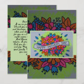 Mooie Moederdag Prayer Kaart (Voorkant / Achterkant)