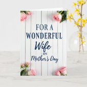 Mooie Moederdag Verzen Kaart (Gele Bloem)