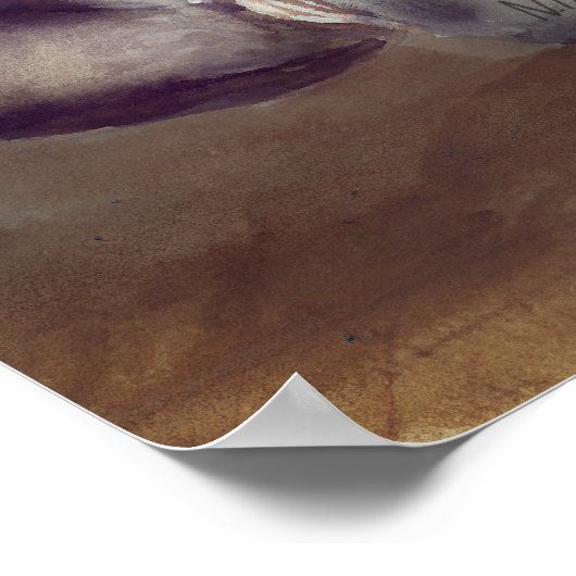 Mooie moederschap - Feminine ondersteuning Poster (Hoek)