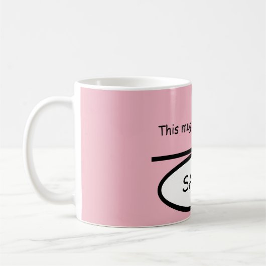 Mooie Mok - Deze mok behoort tot ..... (Links)