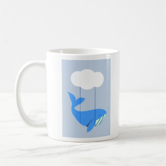 Mooie mok met een walvis  