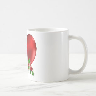 Mooie Mok met Flowers & Heart print