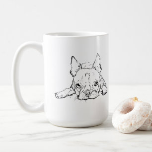 Mooie mok met Franse Bulldog, Persoonlijke Koffie
