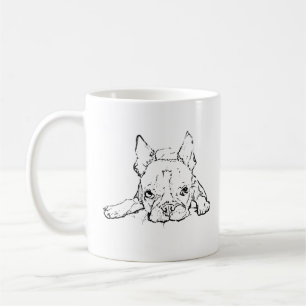 Mooie mok met Franse Bulldog, Persoonlijke Koffie