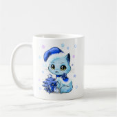 Mooie Mok met kerstkat met hand van Mei Yu (Links)