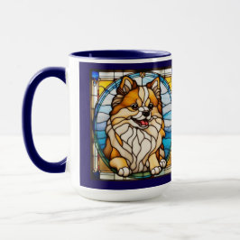 Mooie mok met Pomeranian