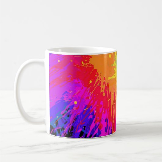 Mooie Mok met schilderplastic koffie (Links)