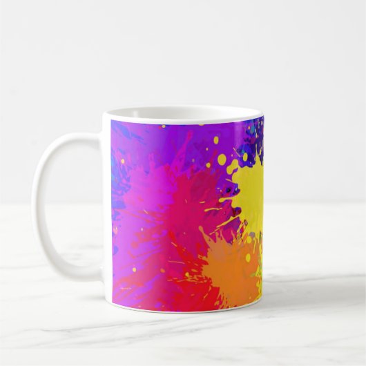 Mooie Mok met schilderplastic koffie (Links)