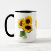 Mooie Mok van de Koffiebeker Zonnebloemen (Links)