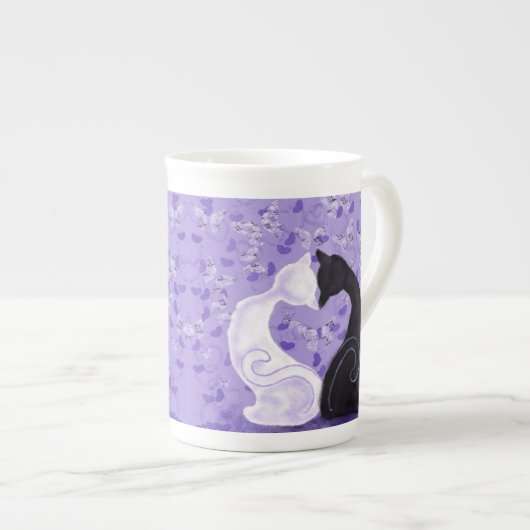 Mooie Mok van de Liefde — Kat van het paar — Hug (Voorkant rechts)