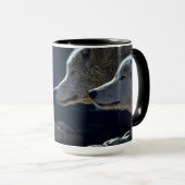 Mooie mok van de wolf koffie. (Voorkant rechts)