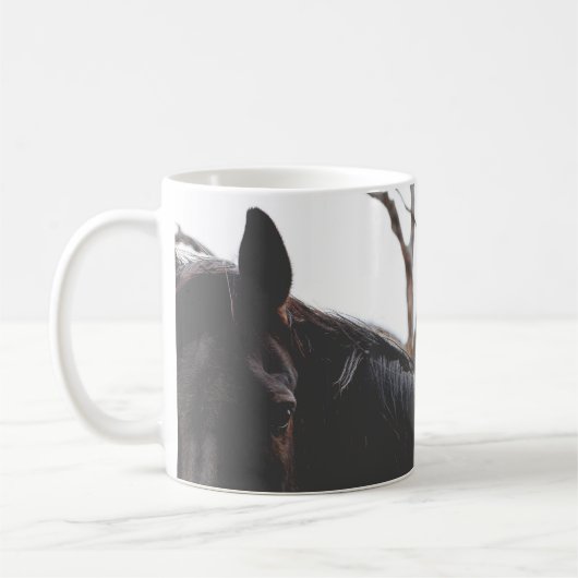 Mooie Mok van donkere paarden (Links)