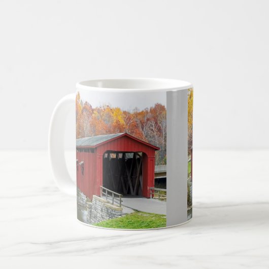 Mooie Mok voor buitenshuis gebrande koffie (Voorkant links)