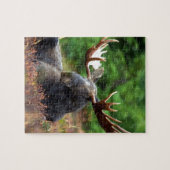 Mooie molen met grote geweien legpuzzel (Horizontaal)